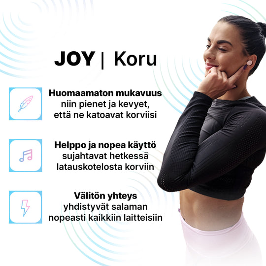 ¡Koru -kuulokkeet - HUIKEA SALAINEN ALE!
