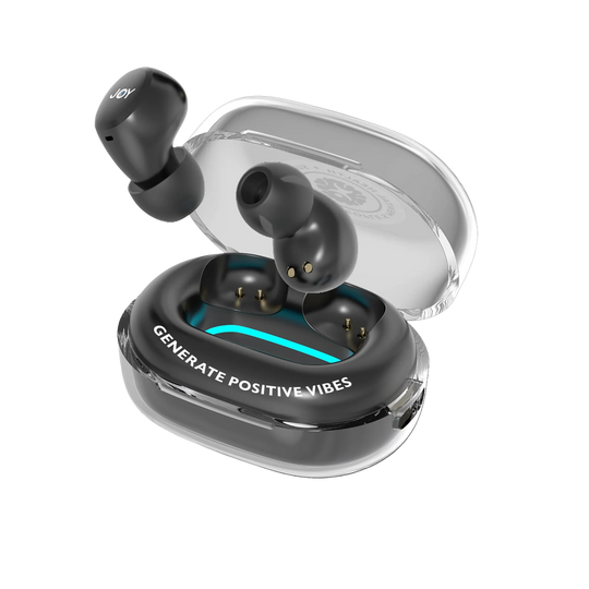 Joy Koru Musta huippukuuloke + TinyPower vara-akku - HERMOROMAHDUS ALE