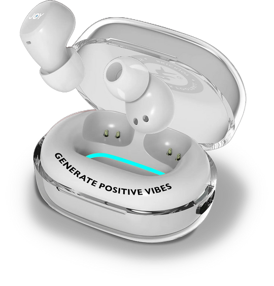 Koru Kuulokkeet Valkoinen ja upea JOY gorro