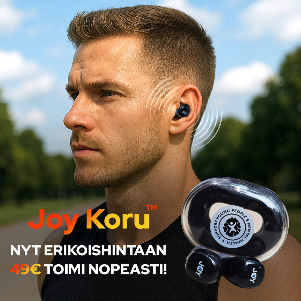 Koru auriculares Musta